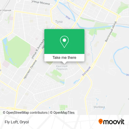 Fly Loft map