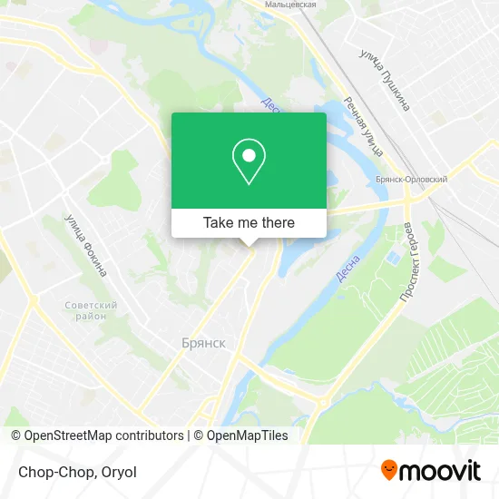 Chop-Chop map