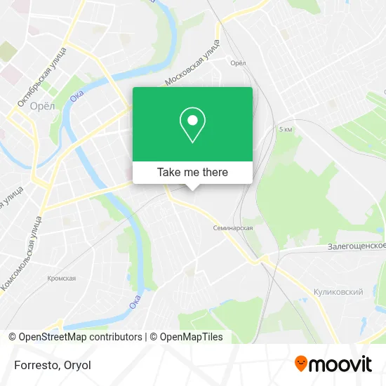 Forresto map