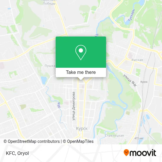 KFC map