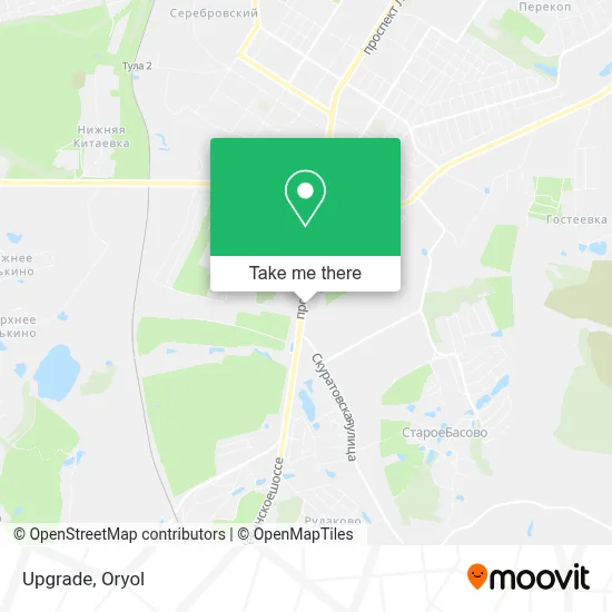 Upgrade map