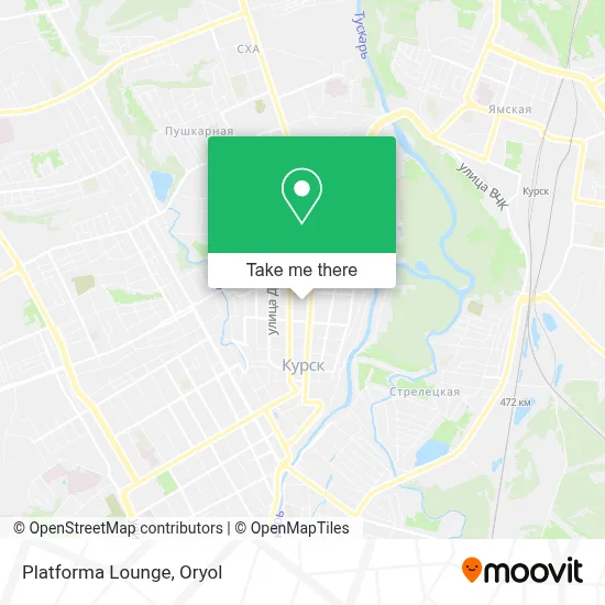 Platforma Lounge map