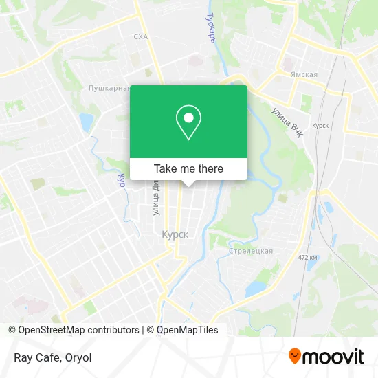 Ray Cafe map