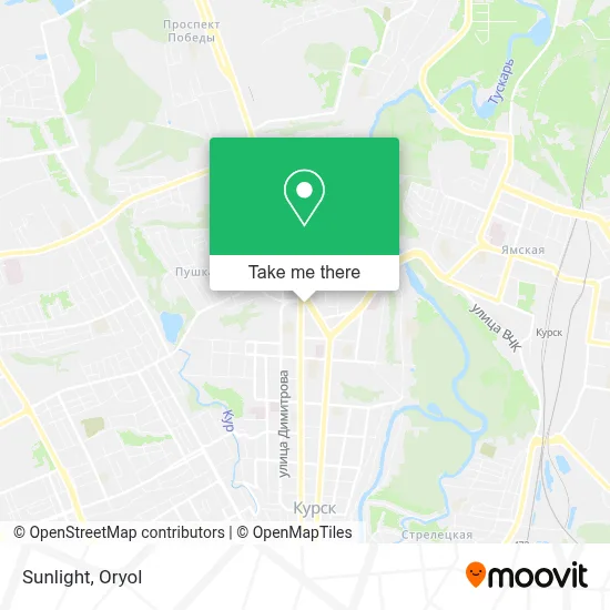 Sunlight map