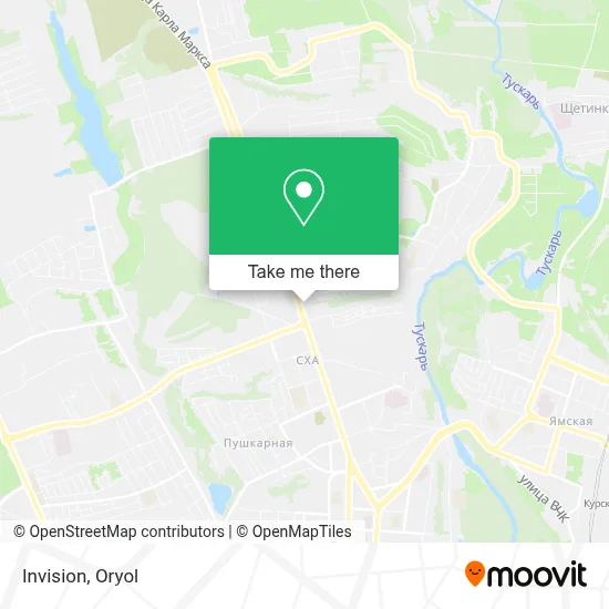 Invision map