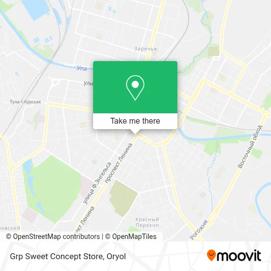 Grp Sweet Concept Store map