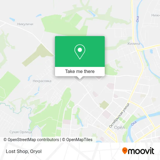 Lost Shop map