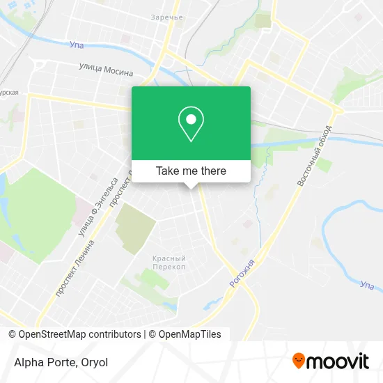 Alpha Porte map