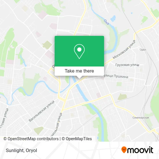 Sunlight map