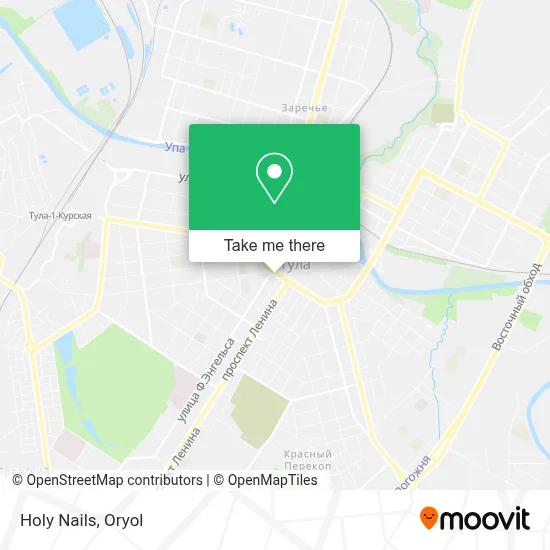 Holy Nails map