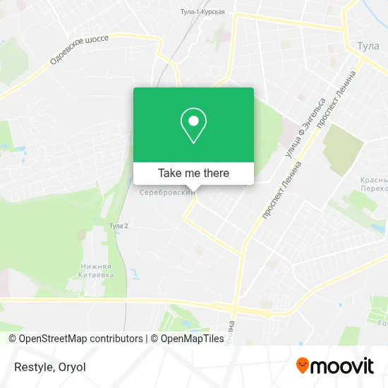 Restyle map
