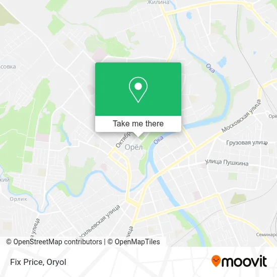 Fix Price map