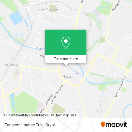 Tangiers Lounge Tula map