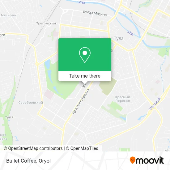 Bullet Coffee map