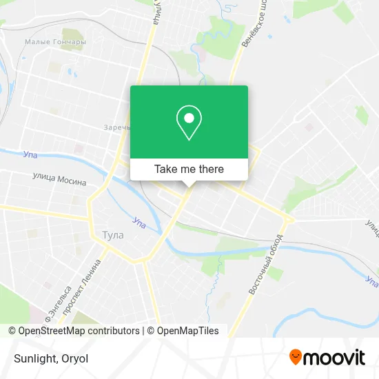 Sunlight map