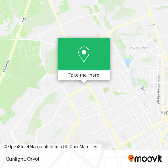 Sunlight map