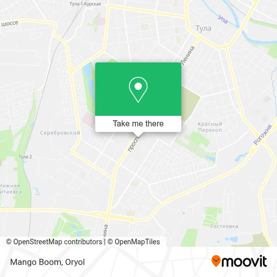 Mango Boom map