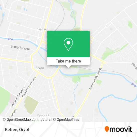 Befree map