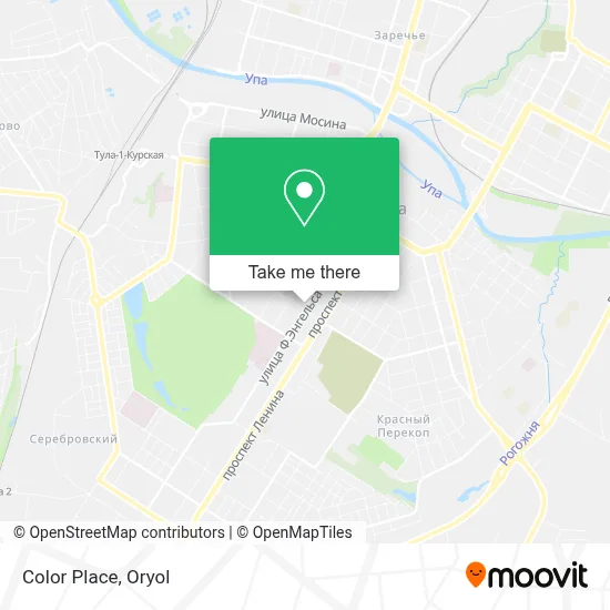 Color Place map