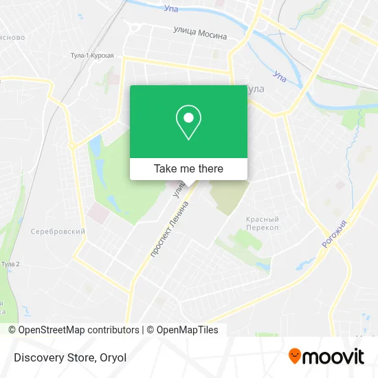 Discovery Store map