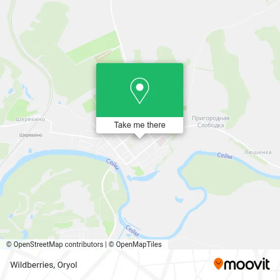 Wildberries map