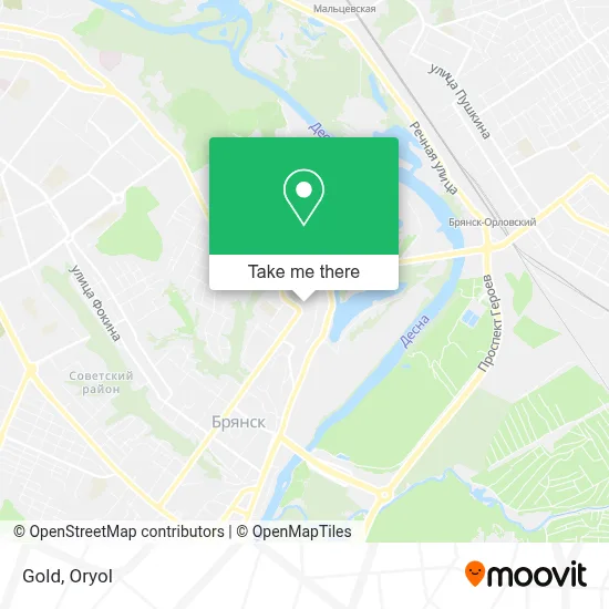 Gold map