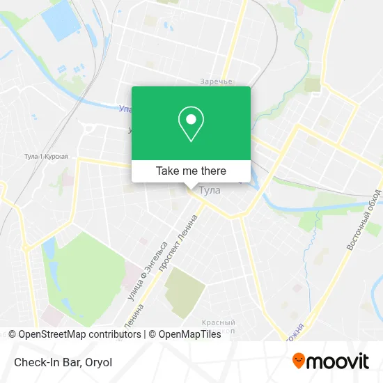 Check-In Bar map