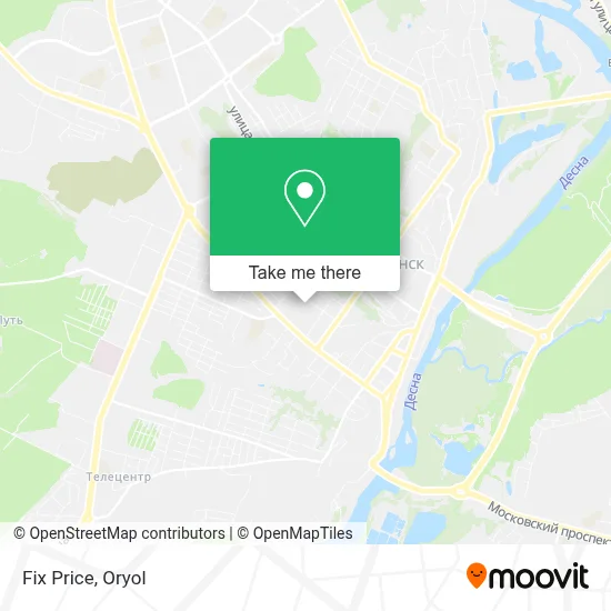 Fix Price map