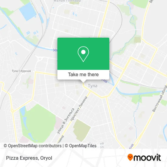 Pizza Express map