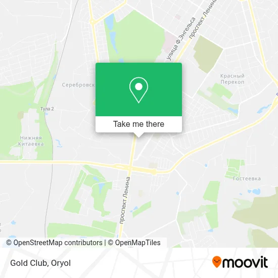Gold Club map