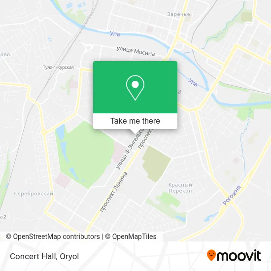 Concert Hall map
