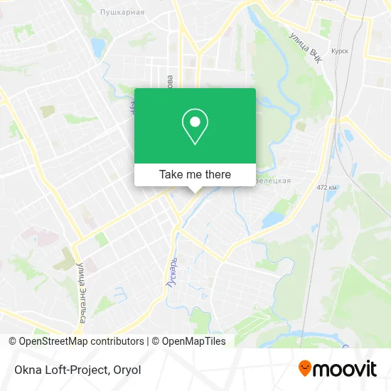 Okna Loft-Project map