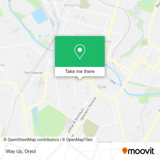 Way Up map