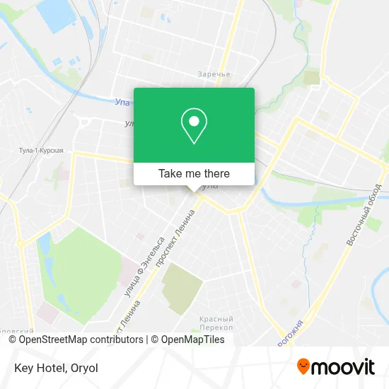 Key Hotel map