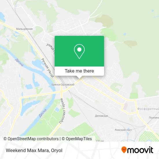 Weekend Max Mara map