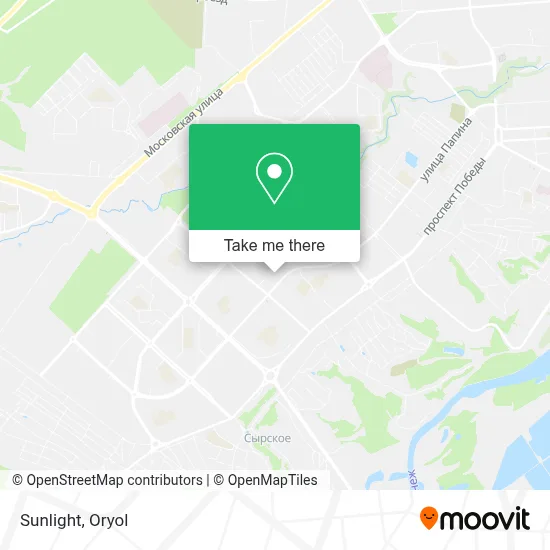 Sunlight map