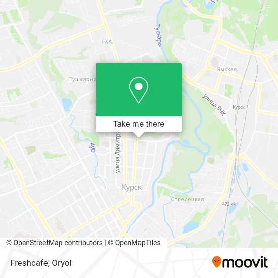 Freshcafe map