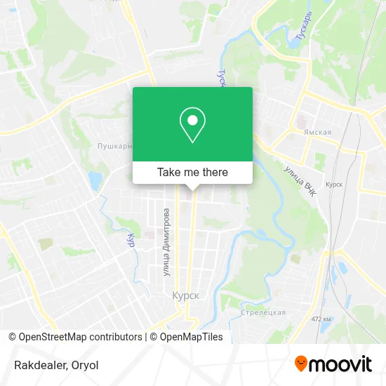 Rakdealer map