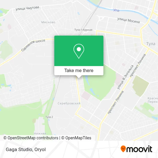 Gaga Studio map