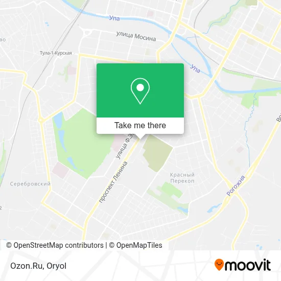 Ozon.Ru map