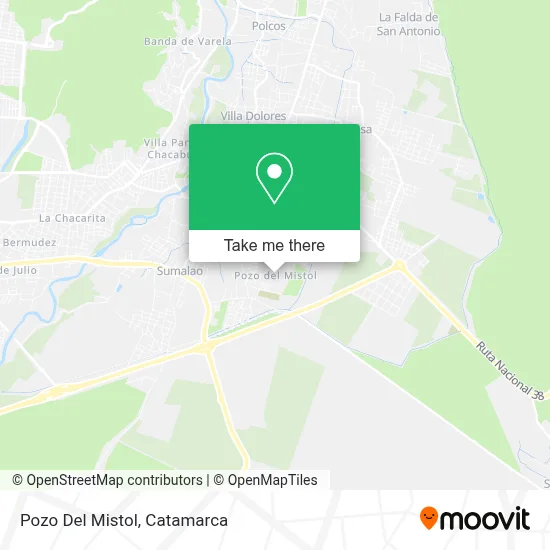 Pozo Del Mistol map