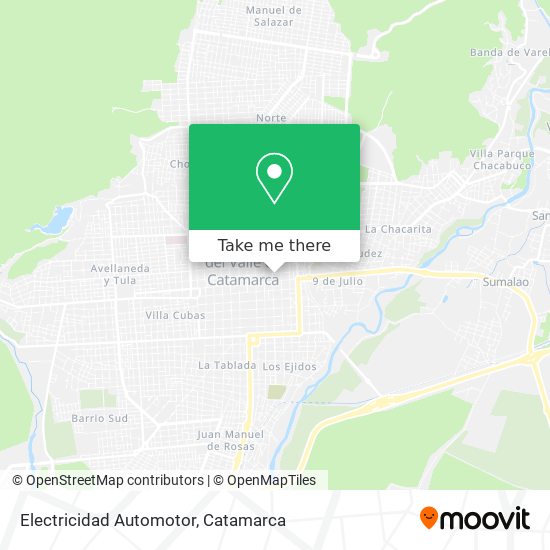 Electricidad Automotor map