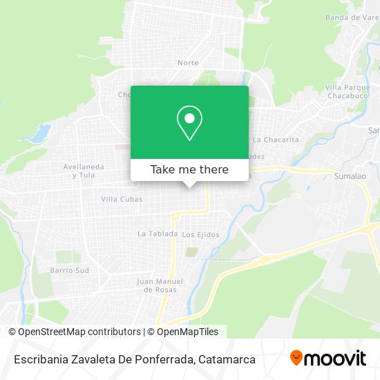 Mapa de Escribania Zavaleta De Ponferrada