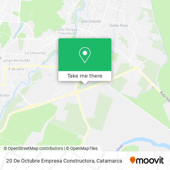 20 De Octubre Empresa Constructora map
