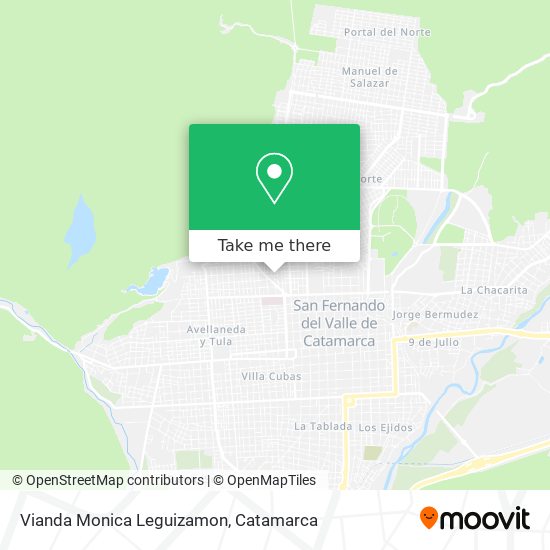 Mapa de Vianda Monica Leguizamon