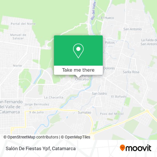 Salón De Fiestas Ypf map