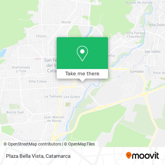 Mapa de Plaza Bella Vista