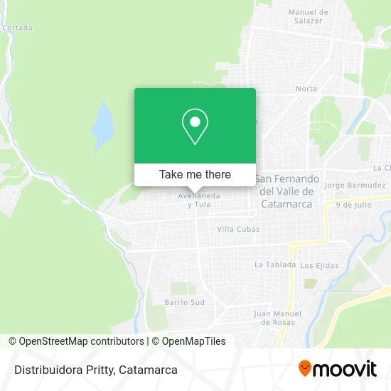 Distribuidora Pritty map