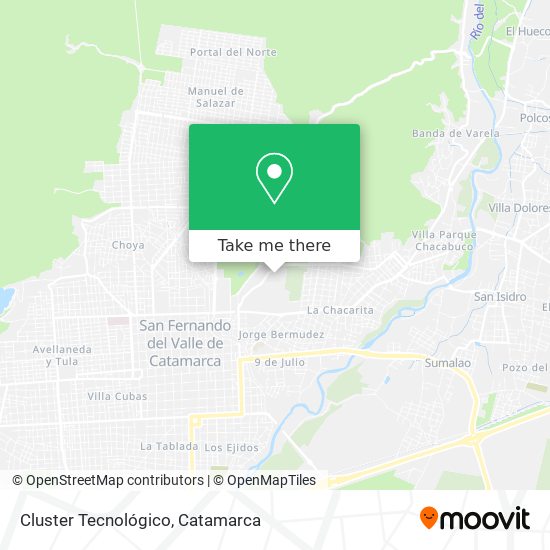 Mapa de Cluster Tecnológico
