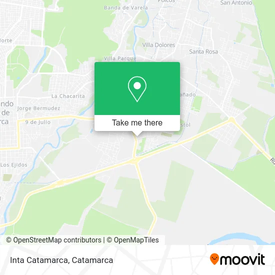 Inta Catamarca map
